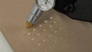 TR 50.4 nozzle application for glue dots of multiple sizes