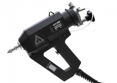 Pneumatic tank glue gun TR 55 LCD for industrial applications