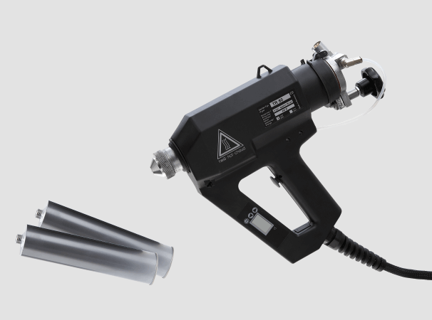 TR 80 LCD Glue Gun and reusable cartridge